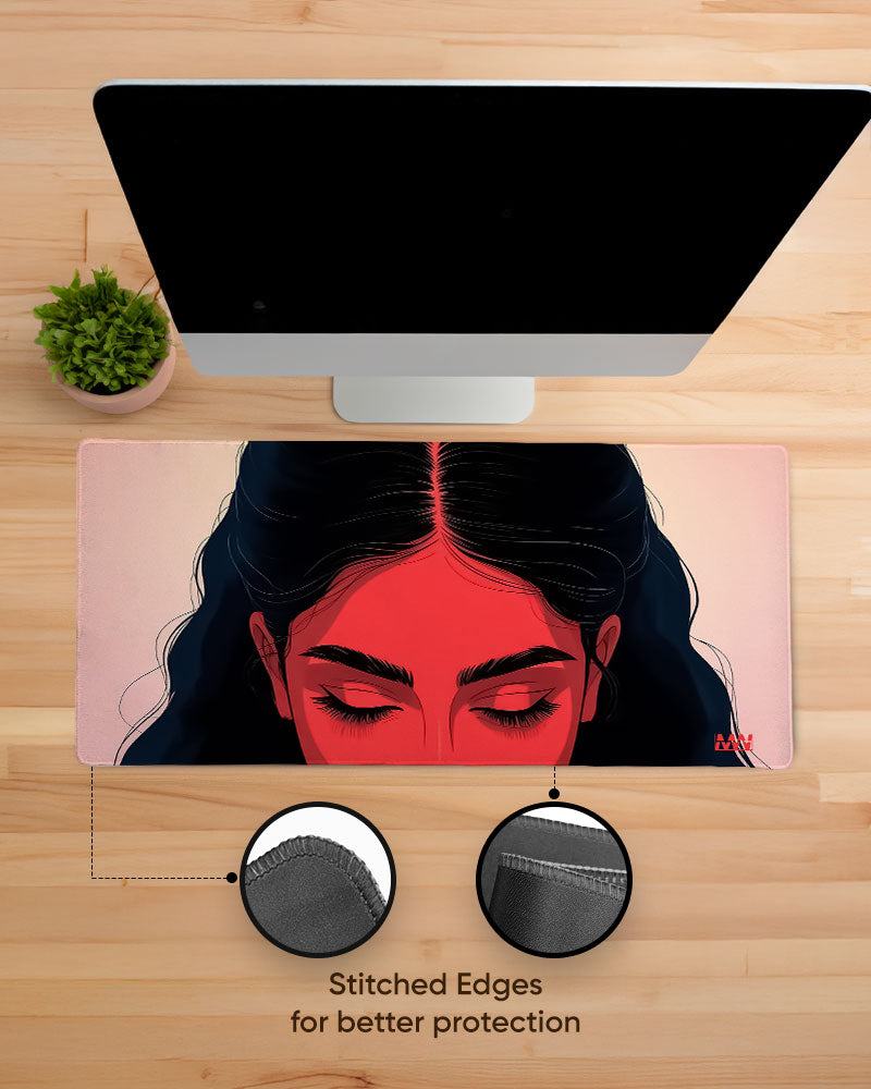 Shadowed Resolve Deskmat