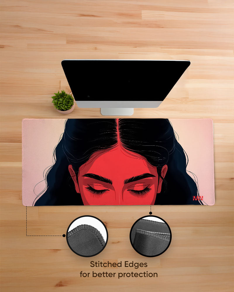 Shadowed Resolve Deskmat