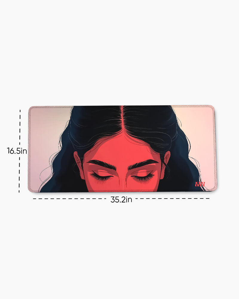 Shadowed Resolve Deskmat