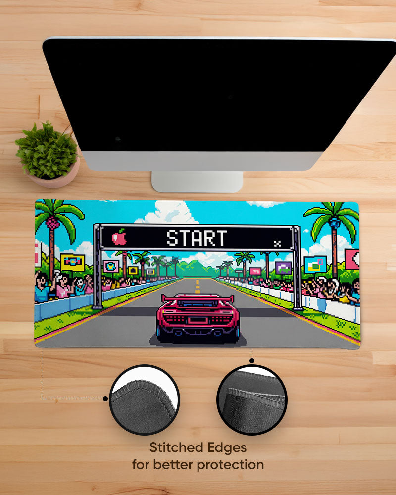 Pixel Racer Deskmat