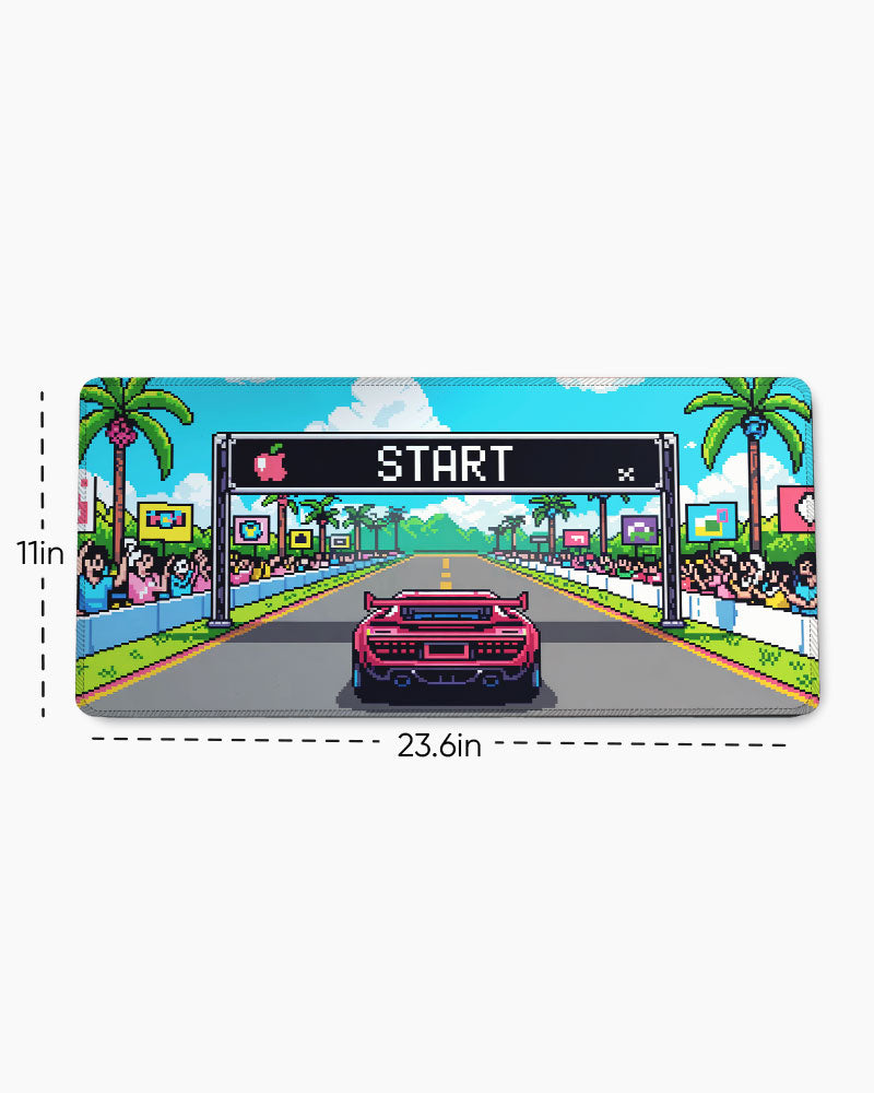 Pixel Racer Deskmat
