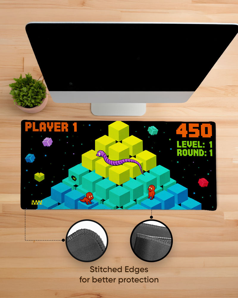 Pixel Pyramid Deskmat