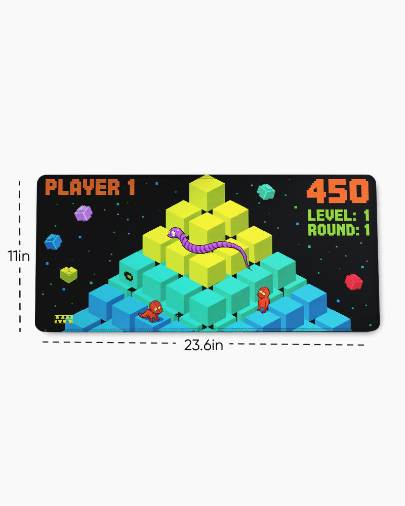 Pixel Pyramid Deskmat