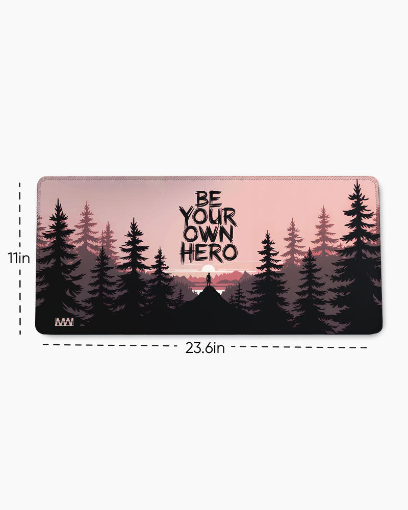 Hero’s Dawn Rise & Conquer Desk Mat