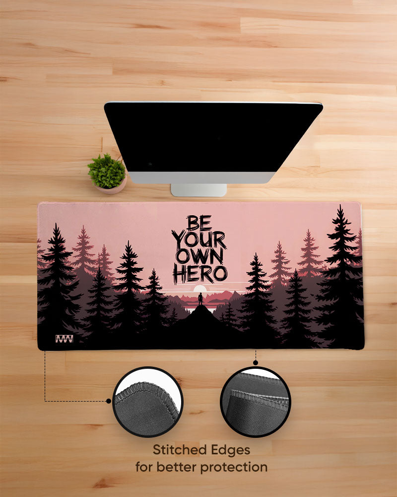 Hero’s Dawn Rise & Conquer Desk Mat