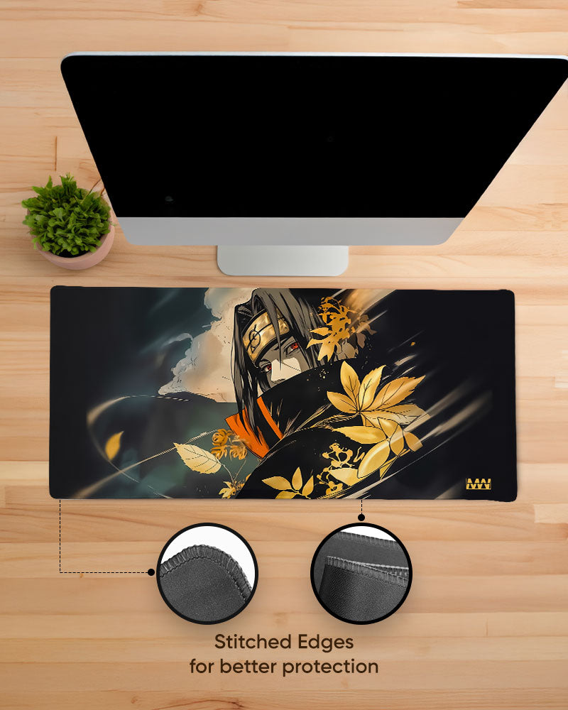 Echoes of Akatsuki Fallen Leaves Desk Mat