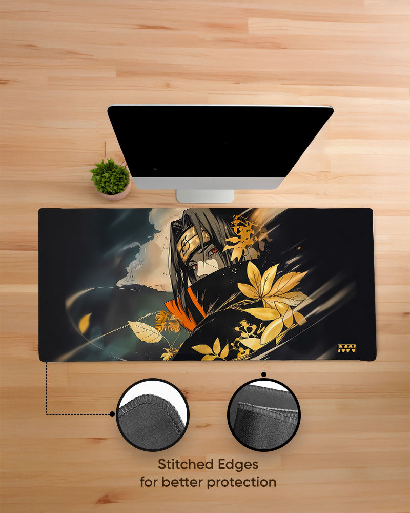 Echoes of Akatsuki Fallen Leaves Desk Mat