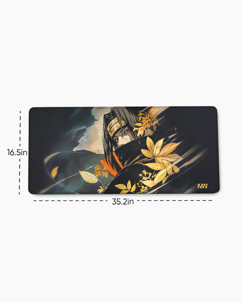 Echoes of Akatsuki Fallen Leaves Desk Mat