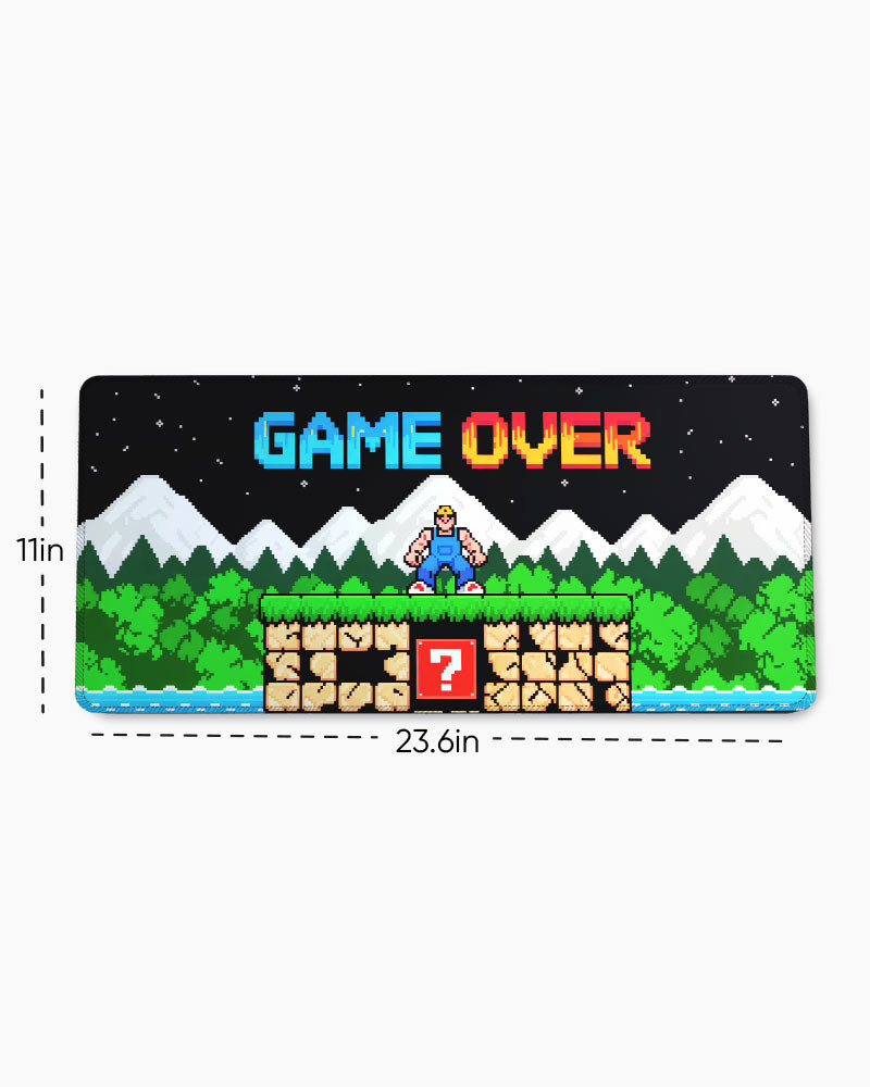 Game Over Pixel Quest Desk Mat