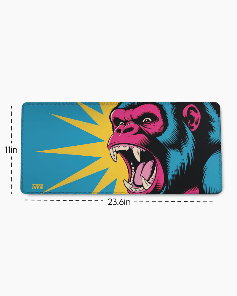 Fury Unleashed Neon Roar Deskmat