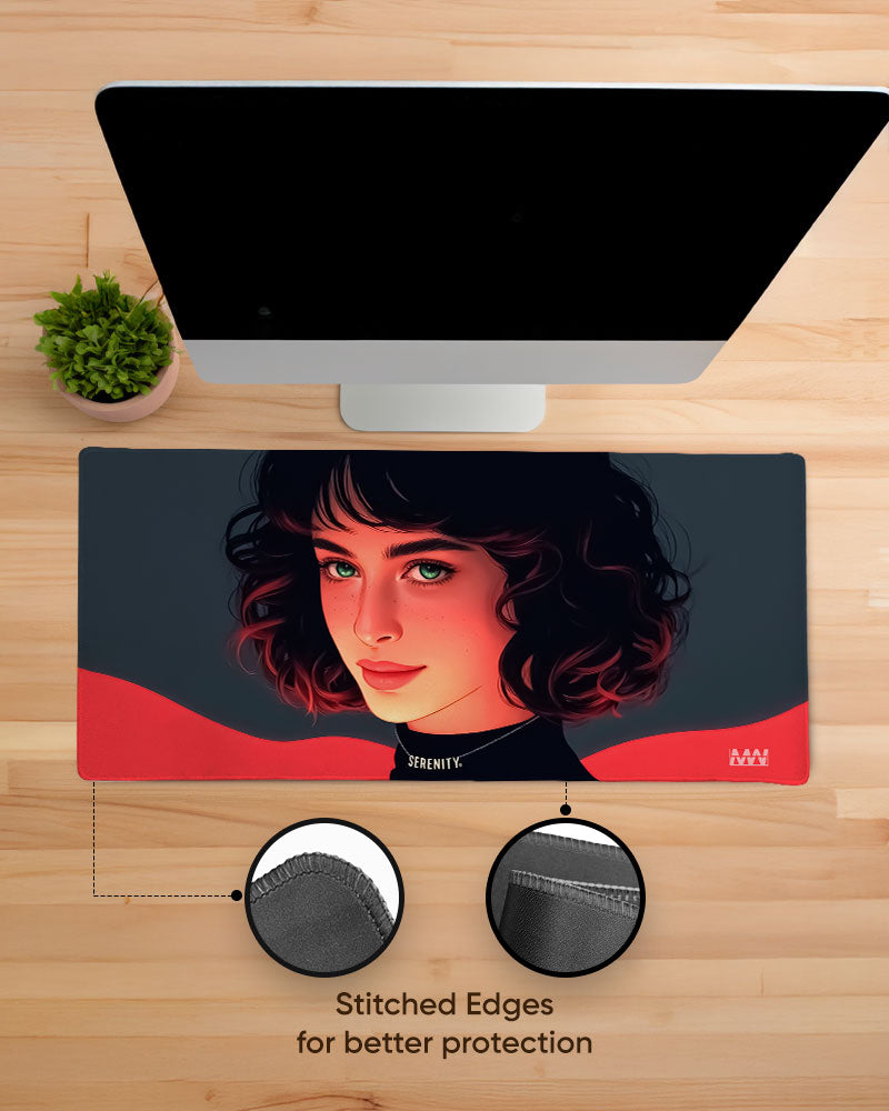 Serenity in Shadows Artistic Deskmat