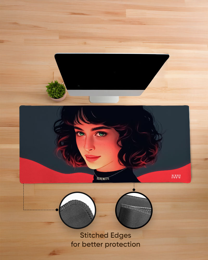 Serenity in Shadows Artistic Deskmat