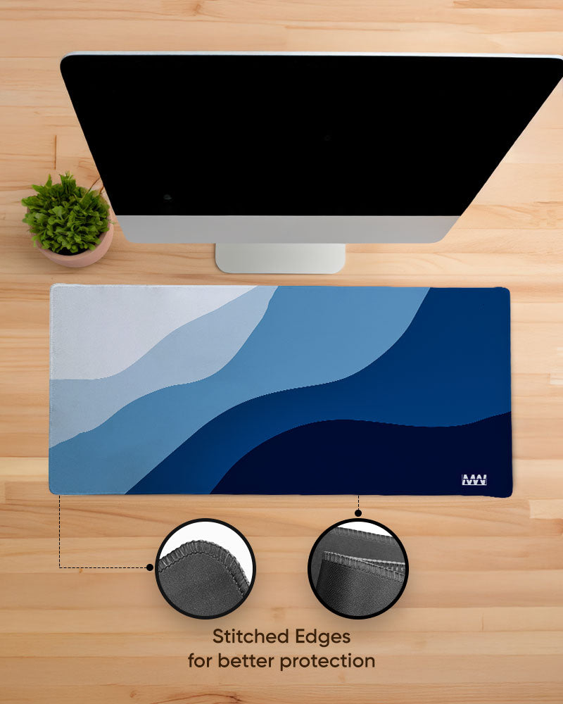 Azure Motion Desk Mat