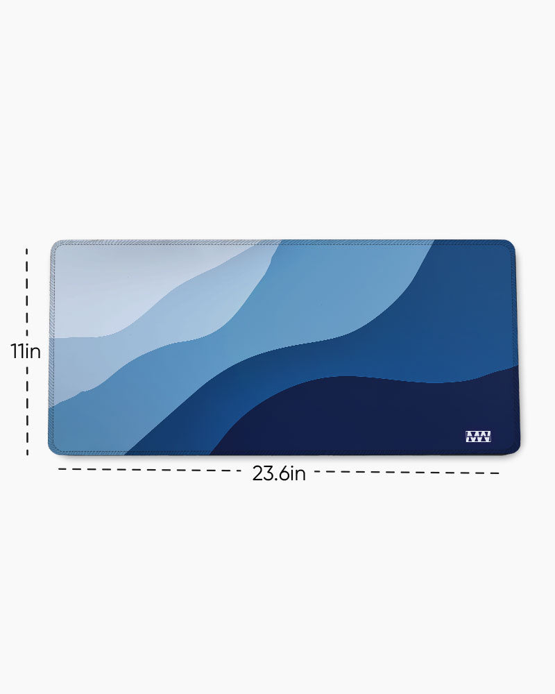 Azure Motion Desk Mat