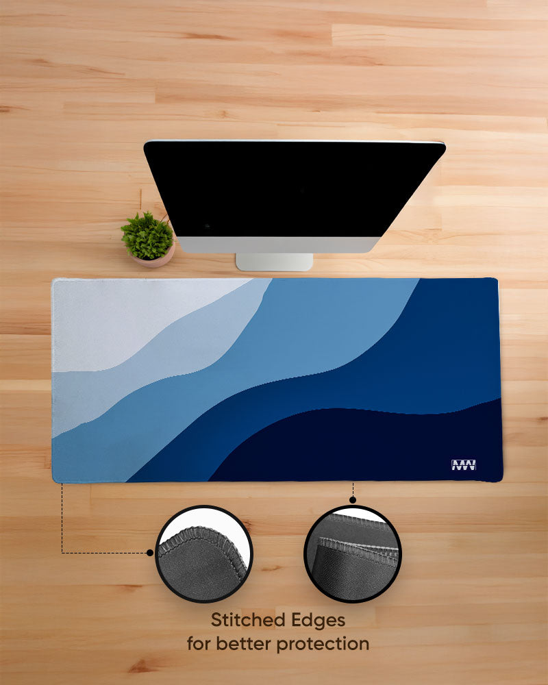 Azure Motion Desk Mat