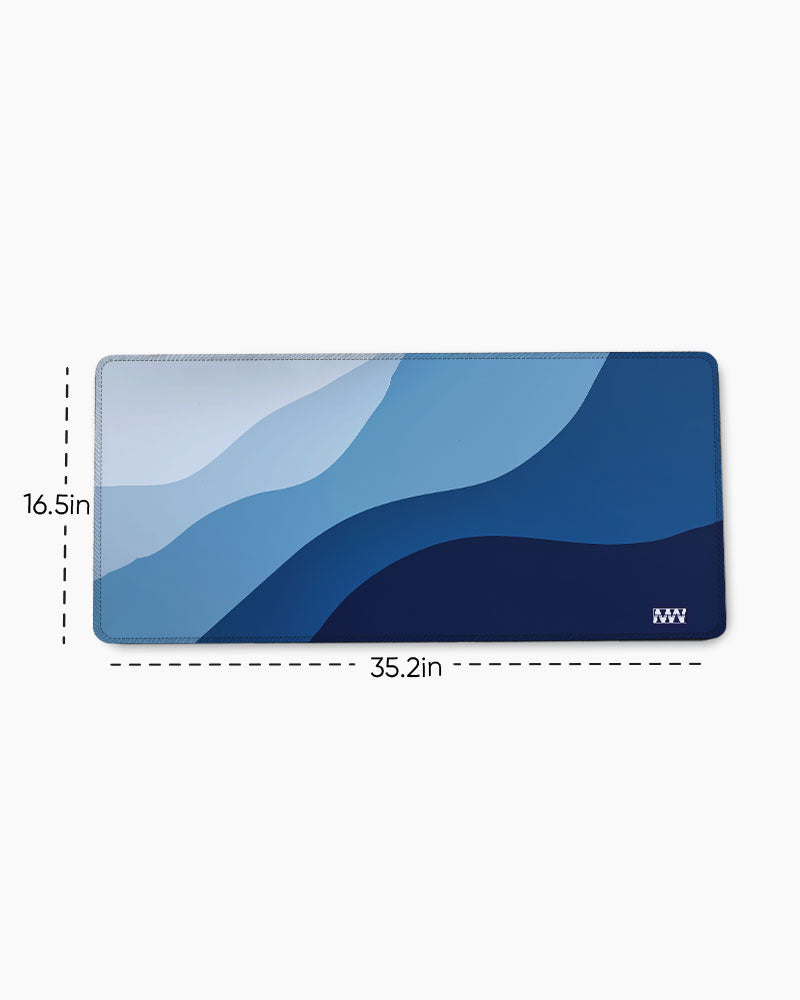 Azure Motion Desk Mat