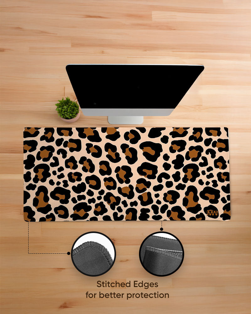 Leopard Luxe Desk Mat
