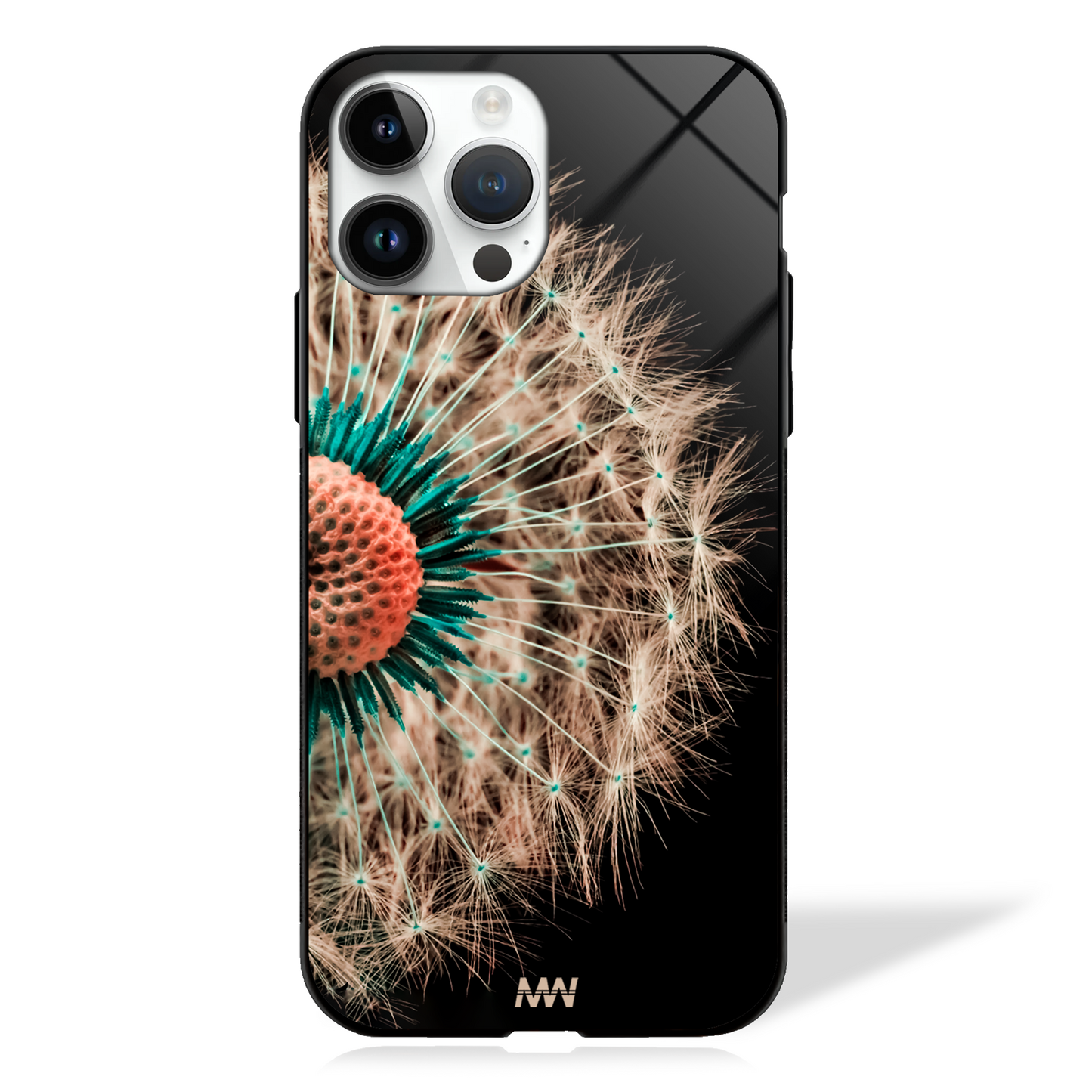Dandelion Harmony GLASS CASE - - MW Stuffs -