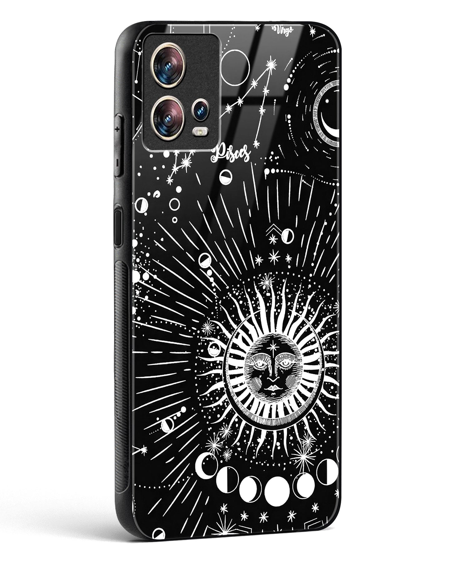 Dark Celestial Glass Phone Case-Motorola Edge 30 Fusion