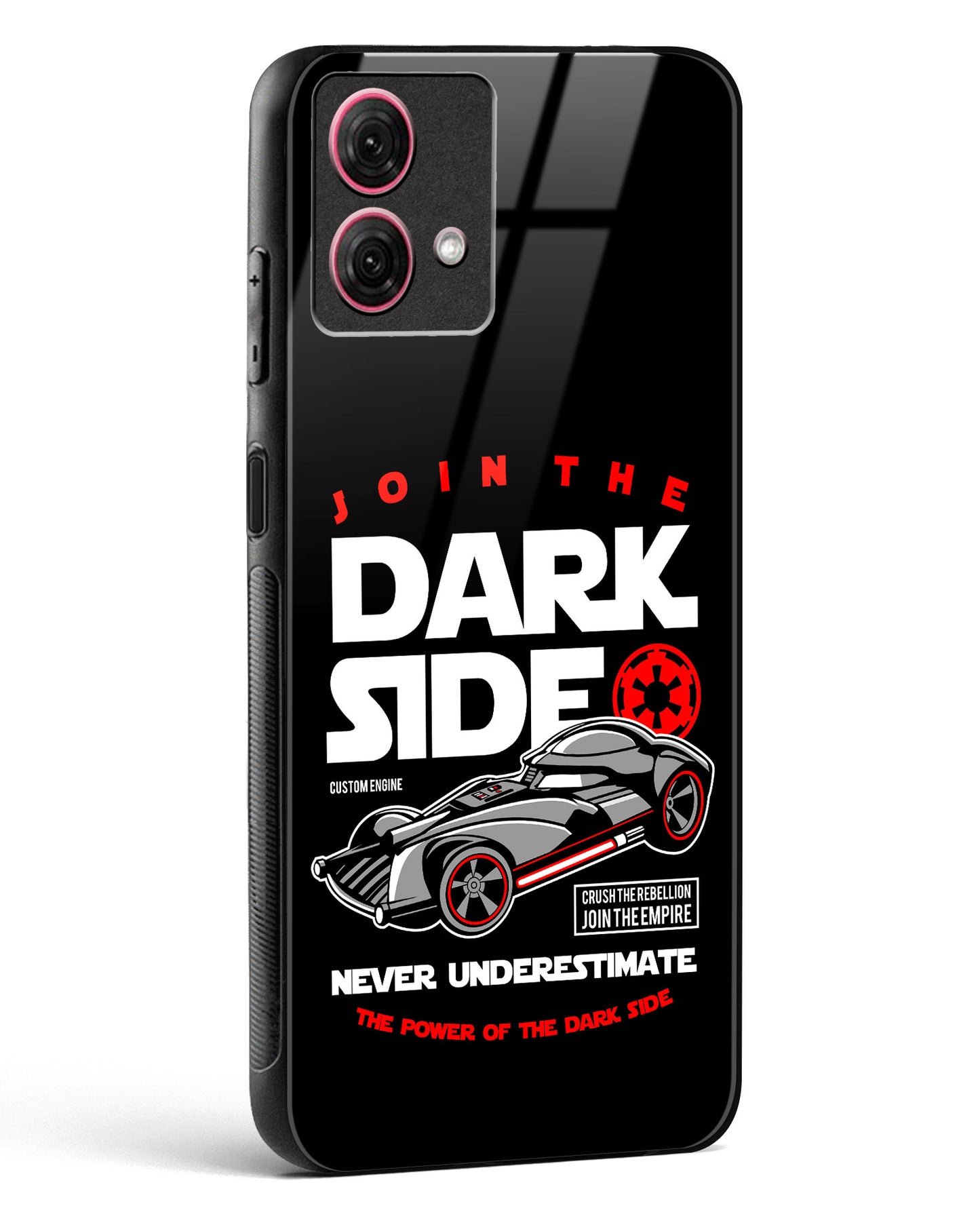 Dark Side Power Drive Glass Phone Case-Moto G84 5G