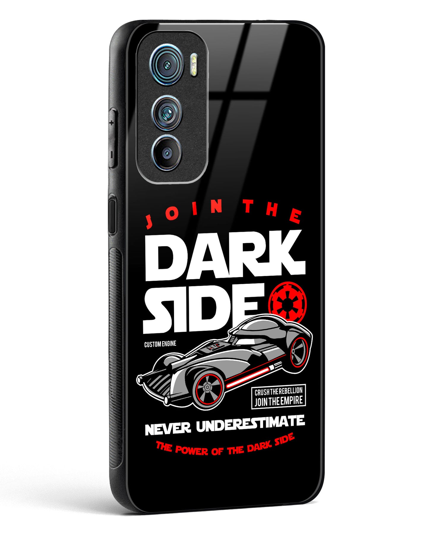 Dark Side Power Drive Glass Phone Case-Motorola Edge 30