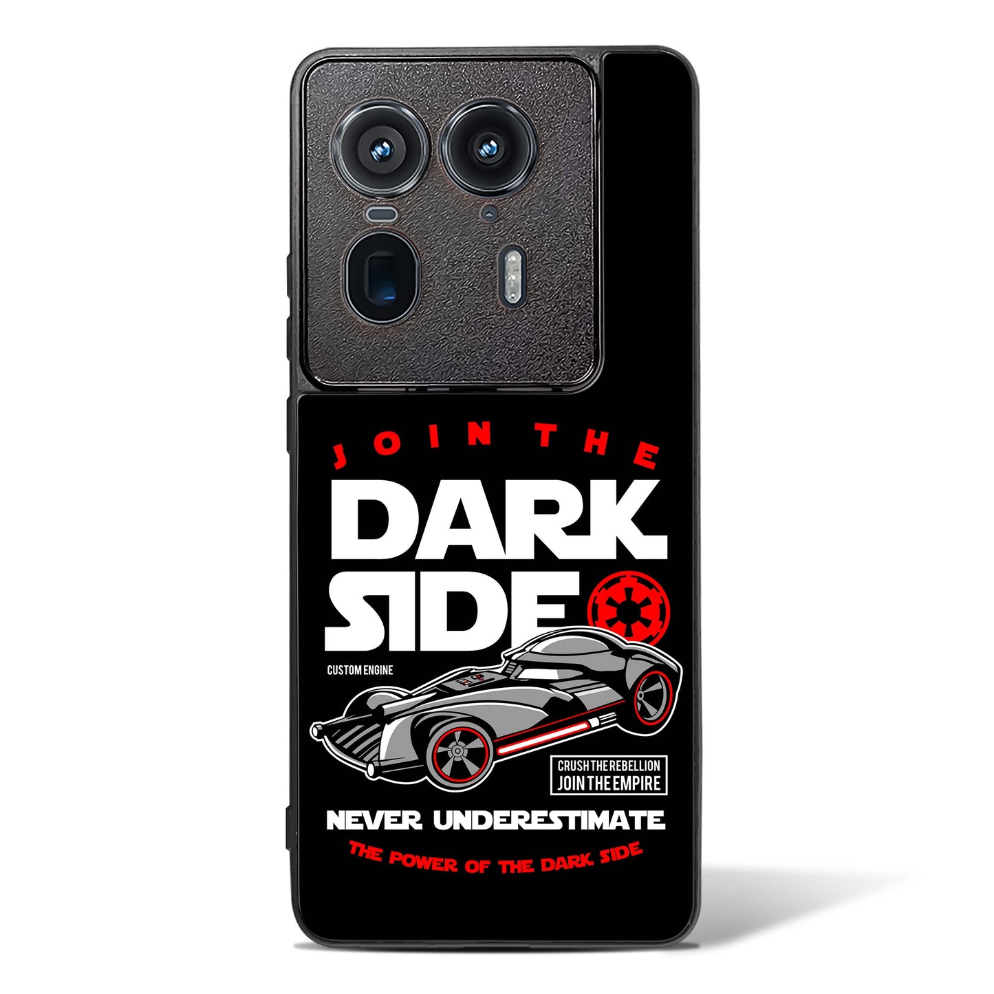 Dark Side Power Drive Glass Phone Case-Motorola Edge 50 Ultra