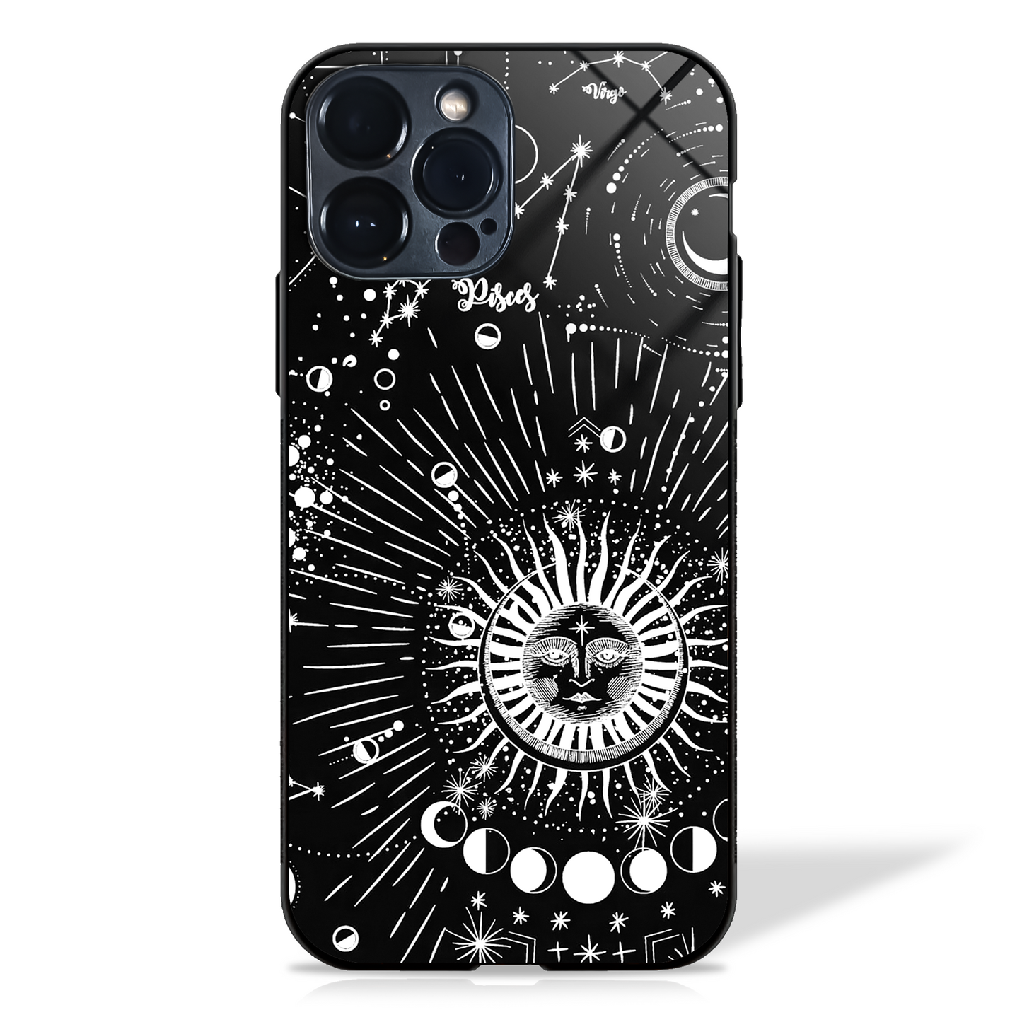 Day Night Celestial Sky Glass Case - - MW Stuffs -