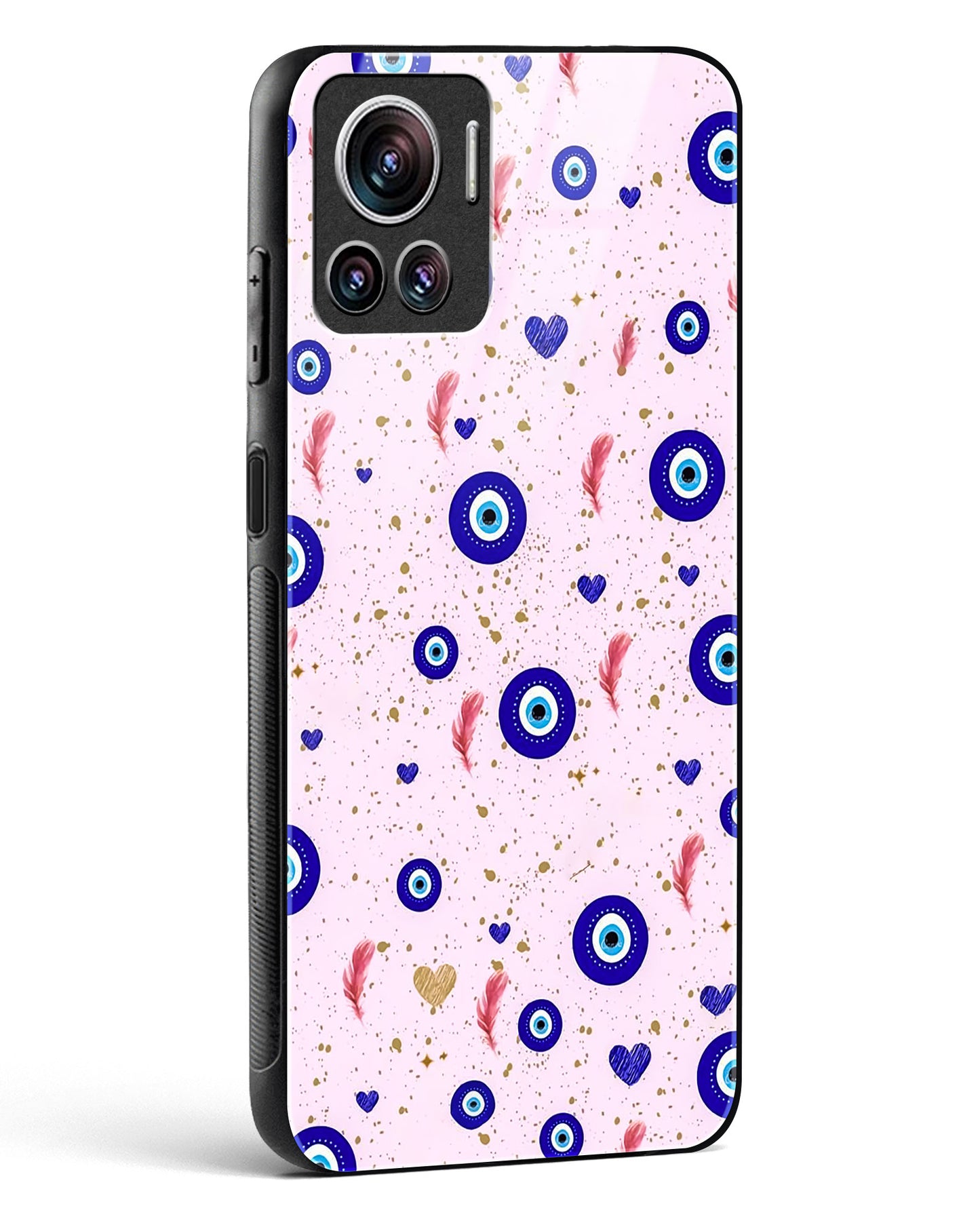 Evil Eye Amulet Glass Phone Case-Motorola Edge 30 Ultra