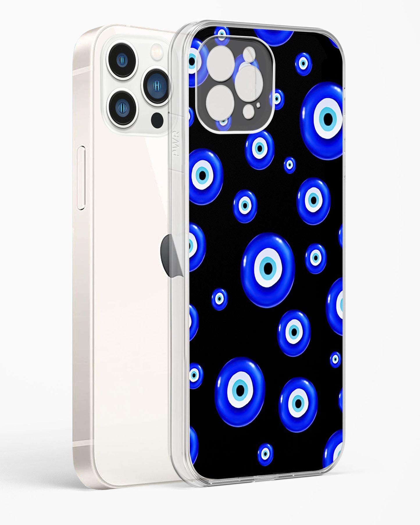 Evil Eye Amulet Protection Clear Silicone Case