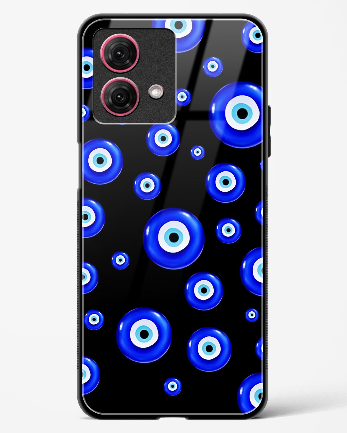 Evil Eye Amulet Protection Glass Phone Case-Moto G84 5G