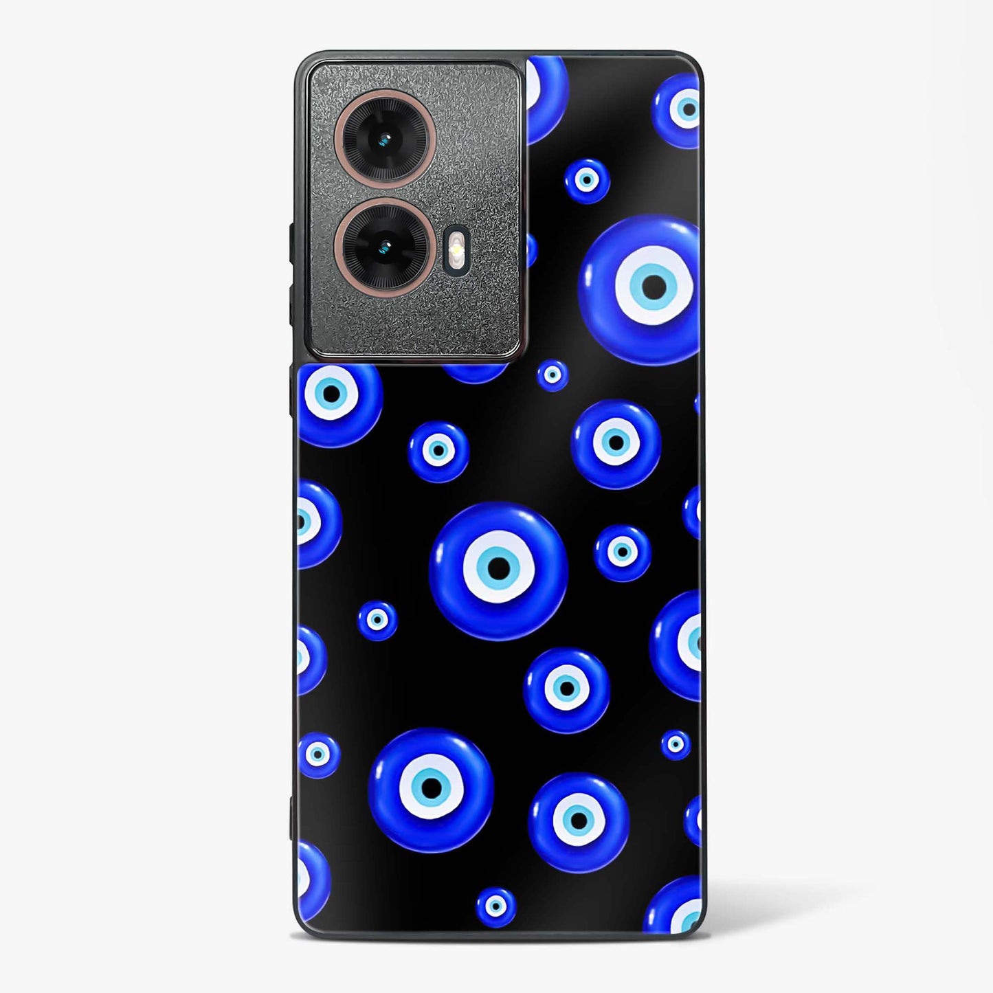Evil Eye Amulet Protection Glass Phone Case-Moto G85 5G
