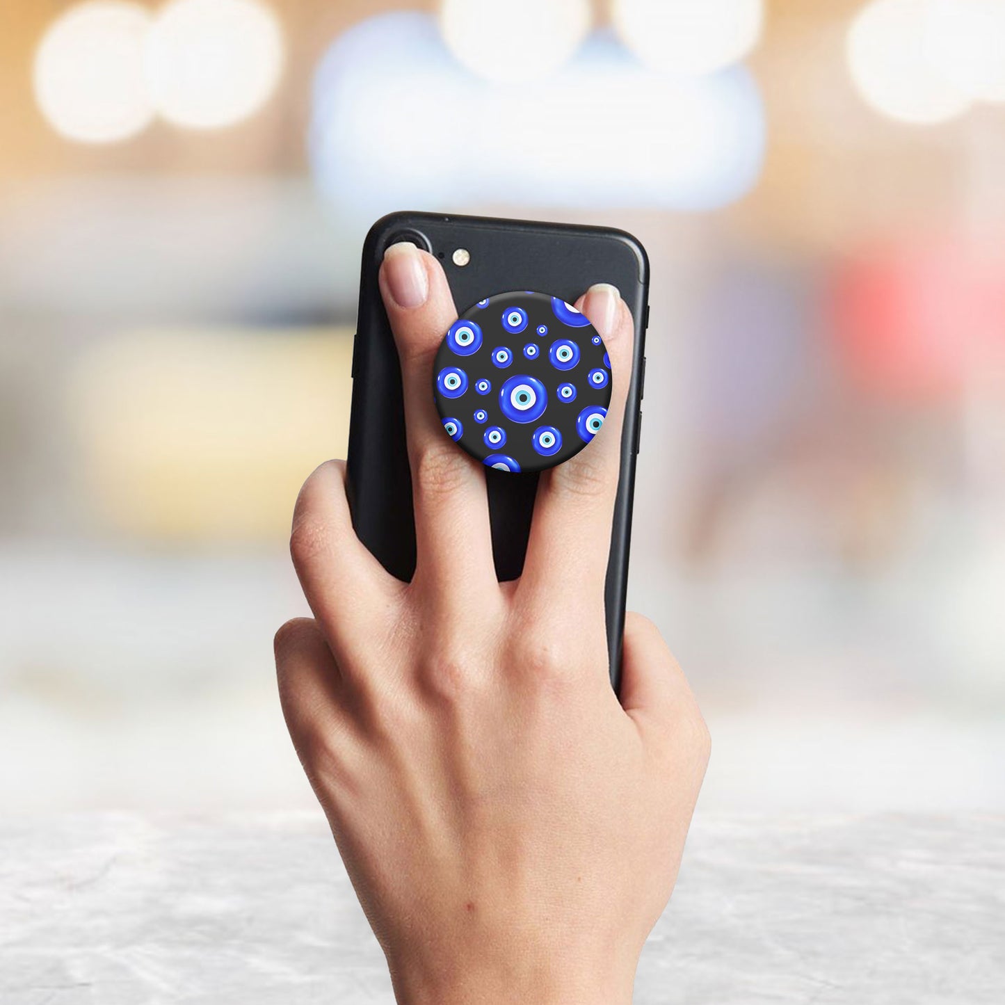 Evil Eye Flat Pop Holder