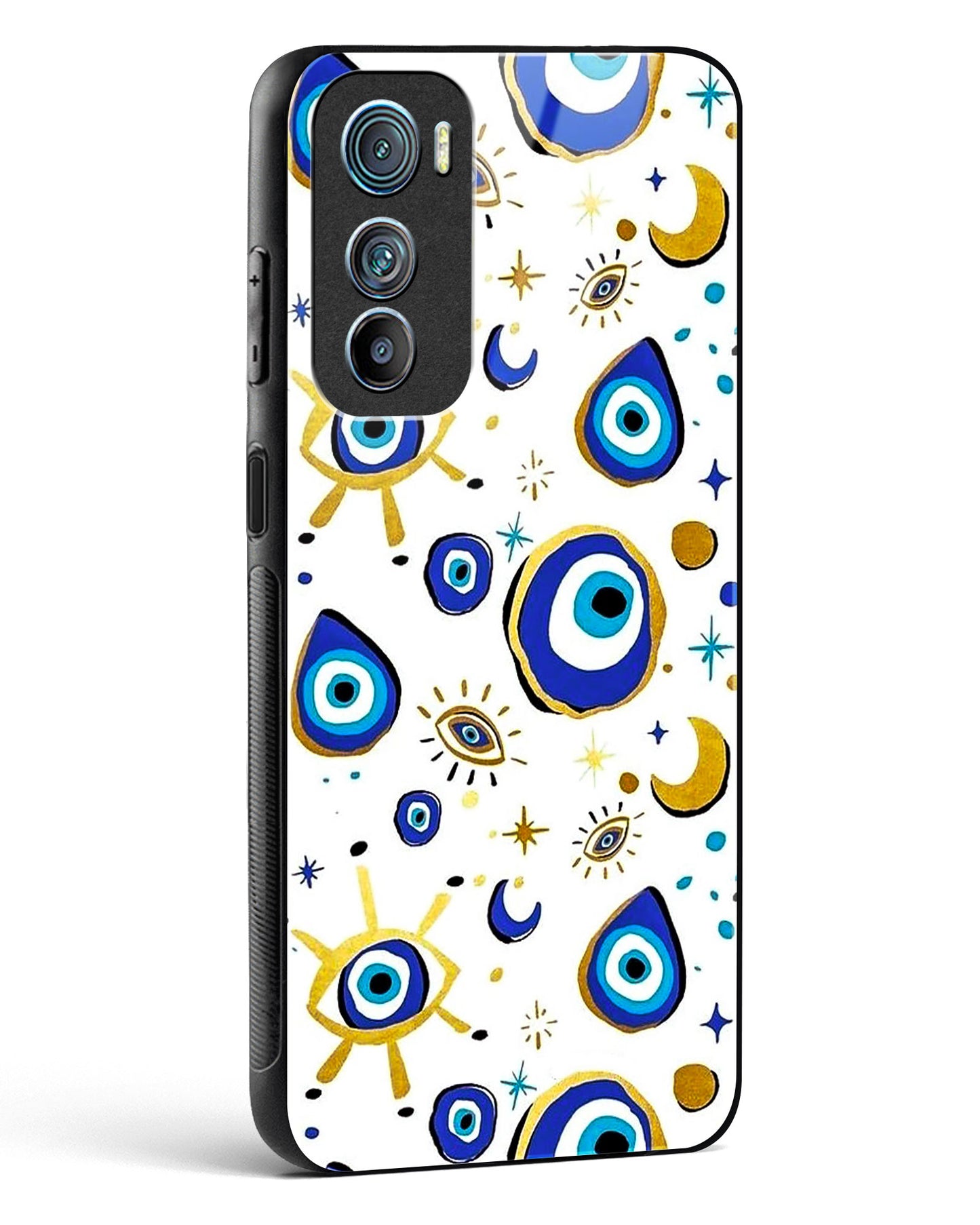 Evil Eye Nazar Protection Glass Phone Case-Motorola Edge 30