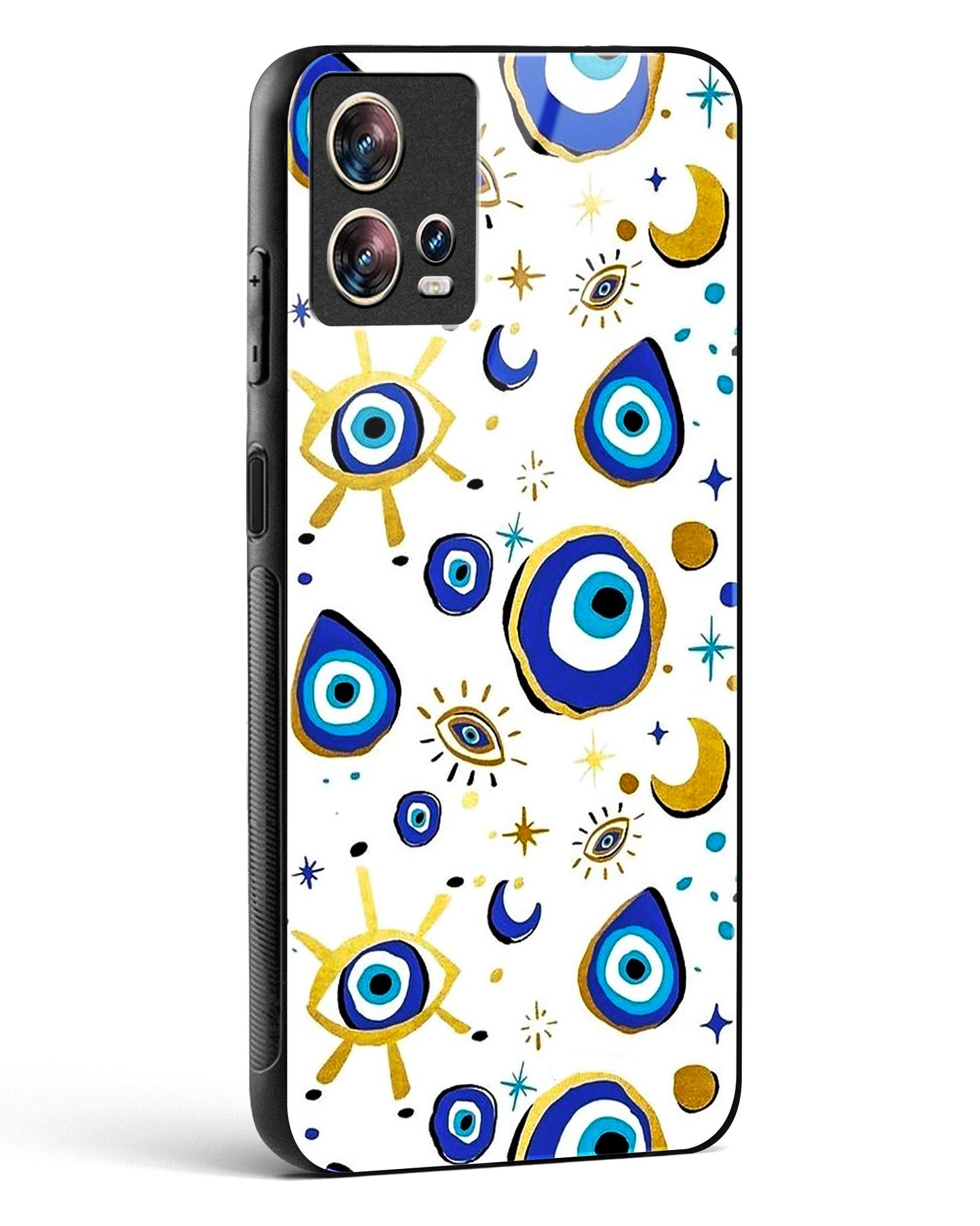 Evil Eye Nazar Protection Glass Phone Case-Motorola Edge 30 Fusion