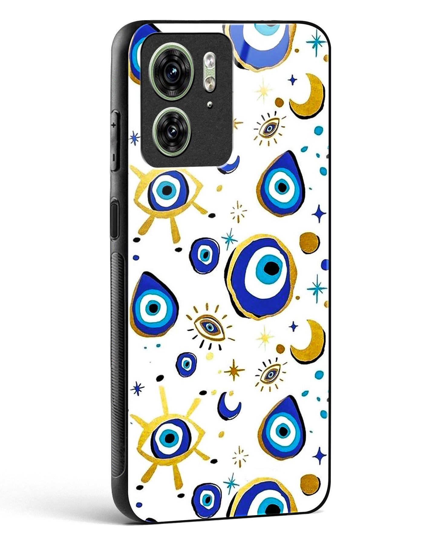 Evil Eye Nazar Protection Glass Phone Case-Motorola Edge 40