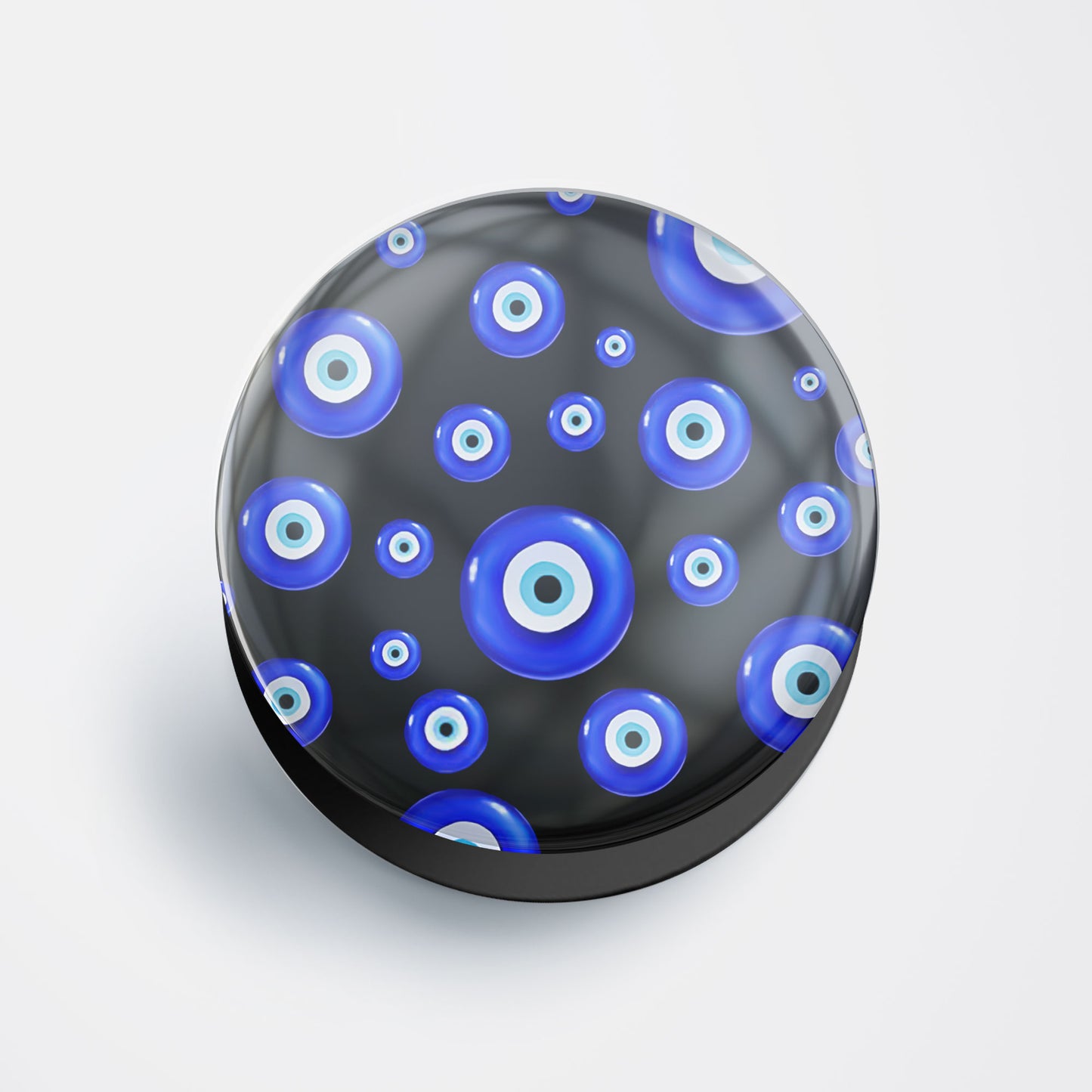Evil Eye Pattern Gloss Pop Holder