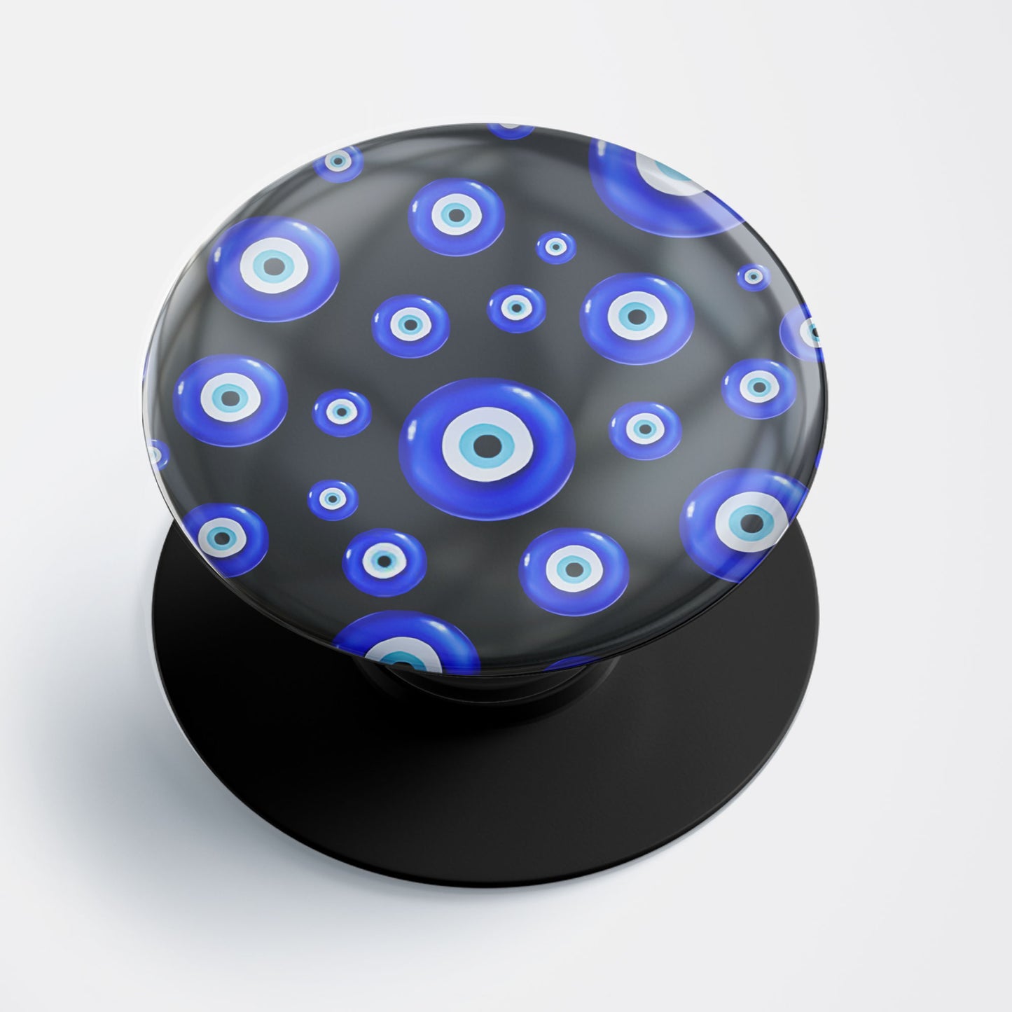 Evil Eye Pattern Gloss Pop Holder