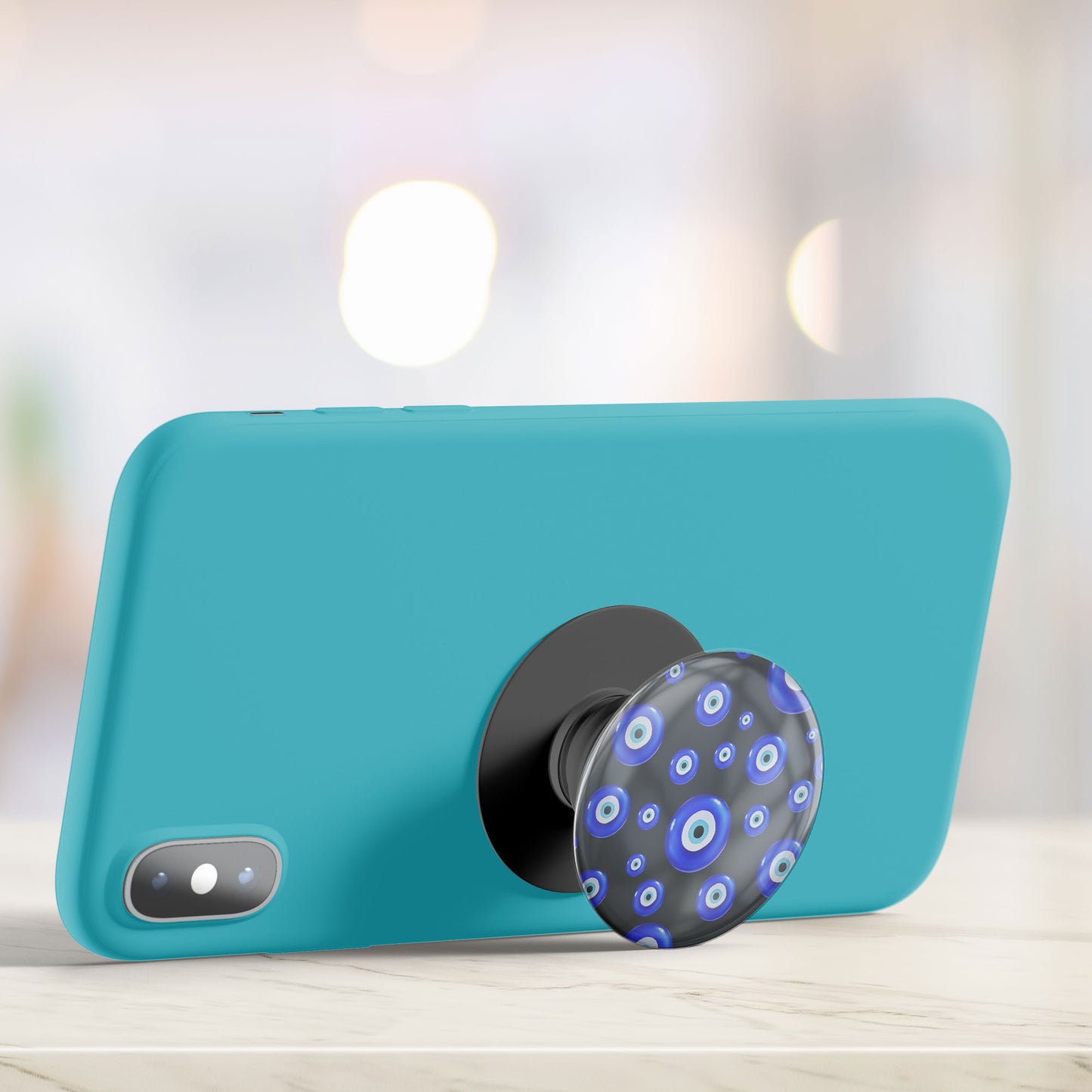 Evil Eye Pattern Gloss Pop Holder