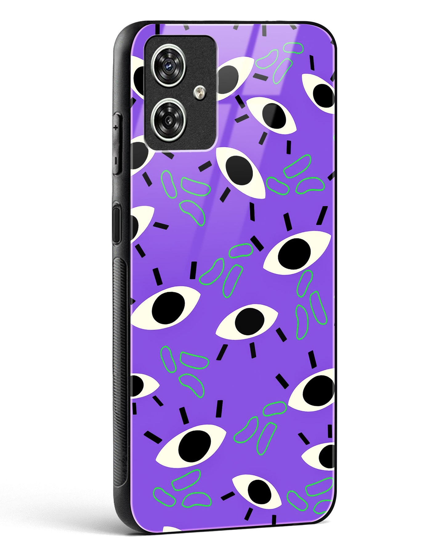 Evil Eye Protection Glass Phone Case-Moto G54 5G