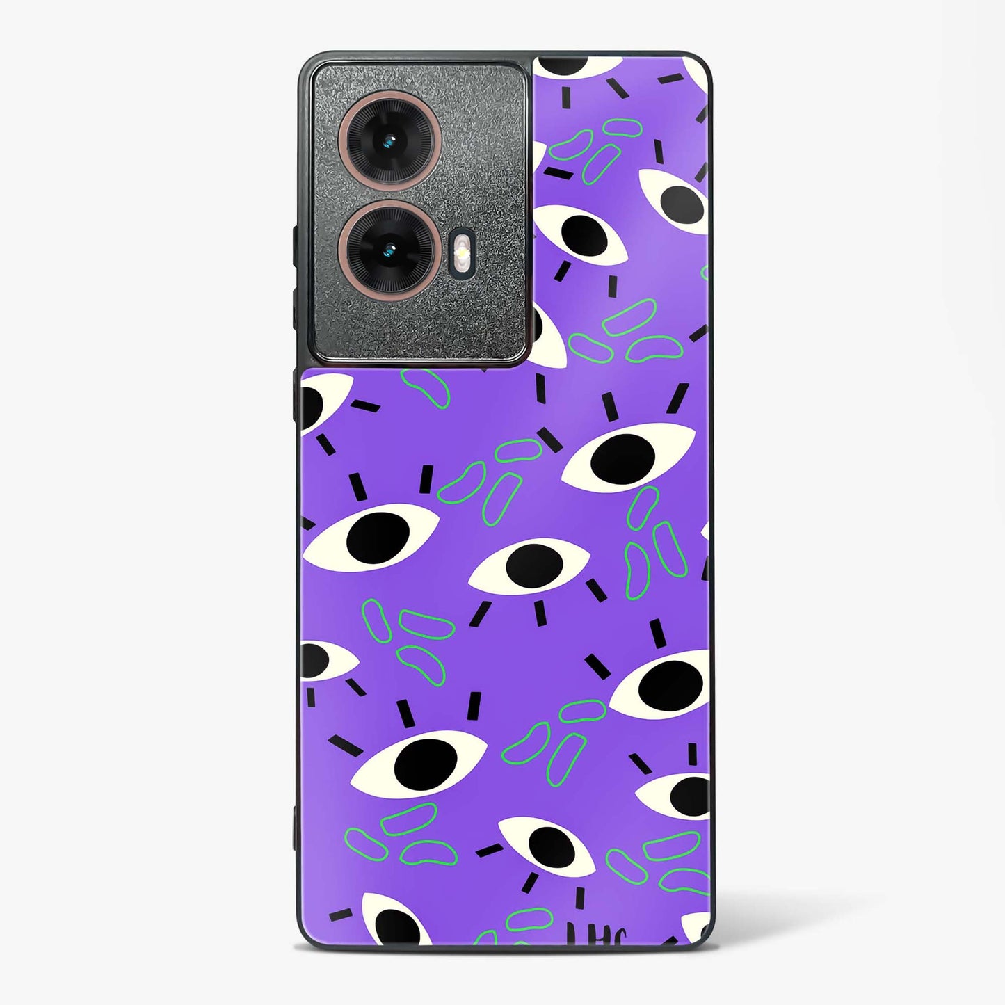 Evil Eye Protection Glass Phone Case-Moto G85 5G