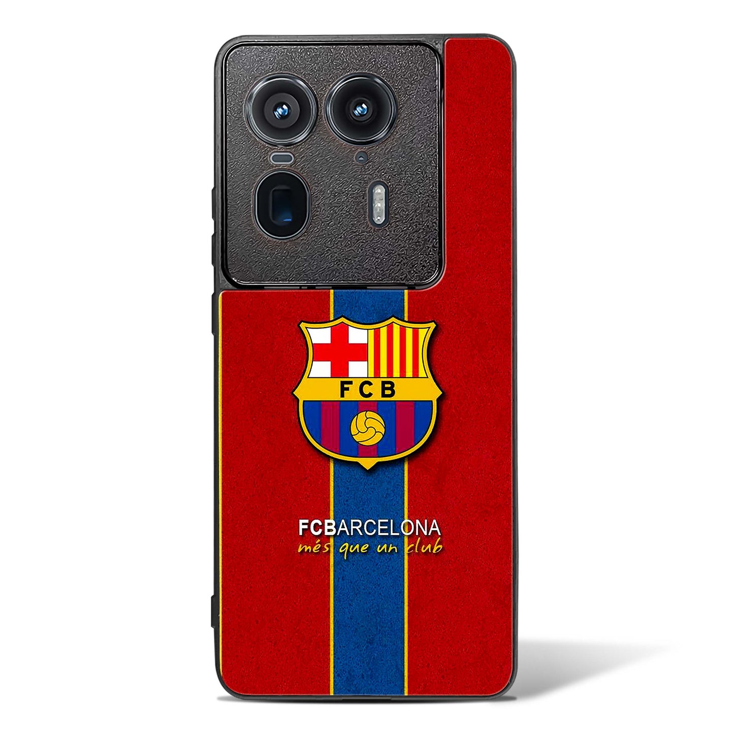 FCB inspired Glass Phone Case-Motorola Edge 50 Ultra