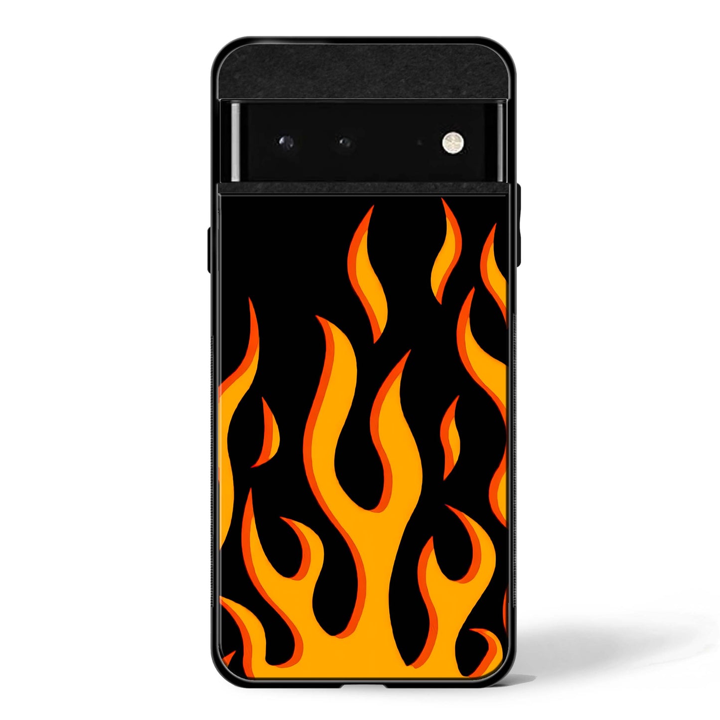 Flame Fusion Google Pixel Glass Phone Case (3 Colors)