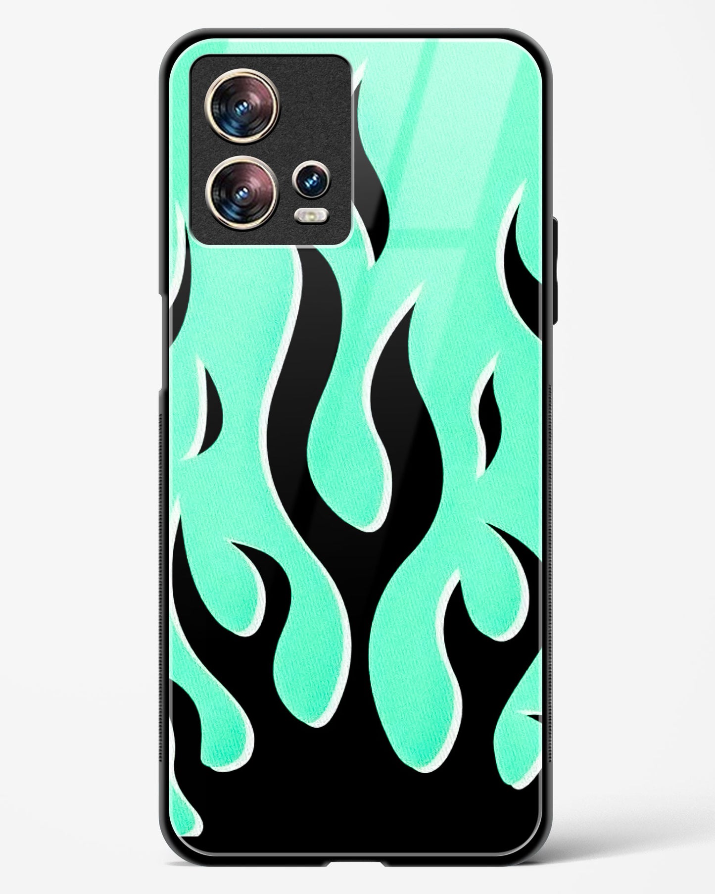 Flame Fusion Glass Phone Case-Motorola Edge 30 Fusion