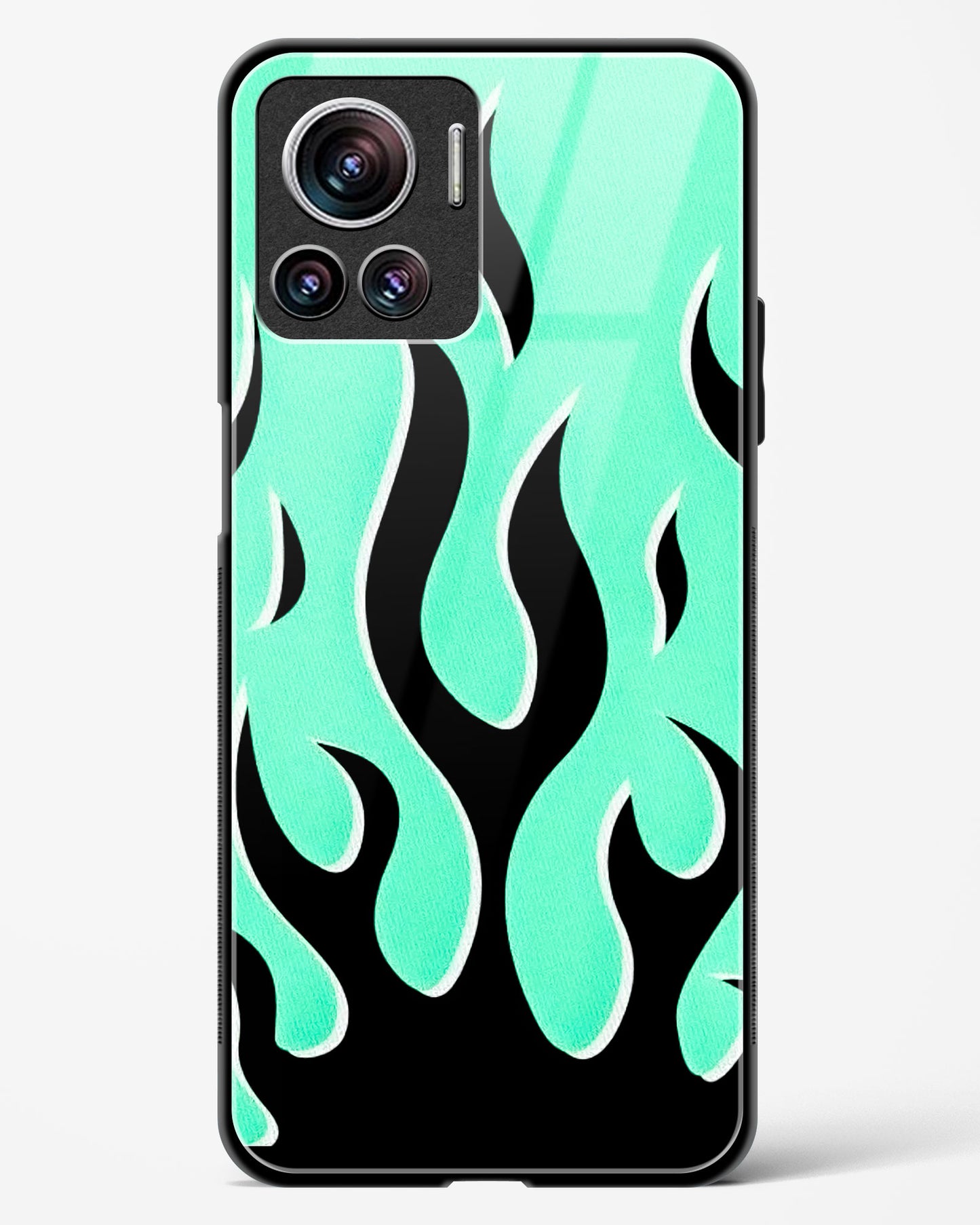 Flame Fusion Glass Phone Case-Motorola Edge 30 Ultra