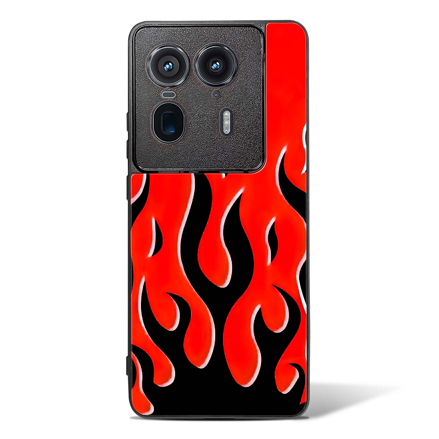 Flame Fusion Glass Phone Case-Motorola Edge 50 Ultra
