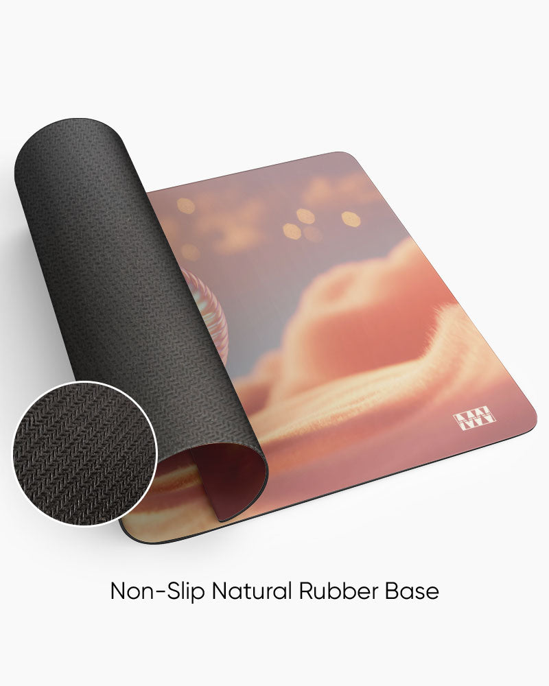 Floating Heart Desk Mat
