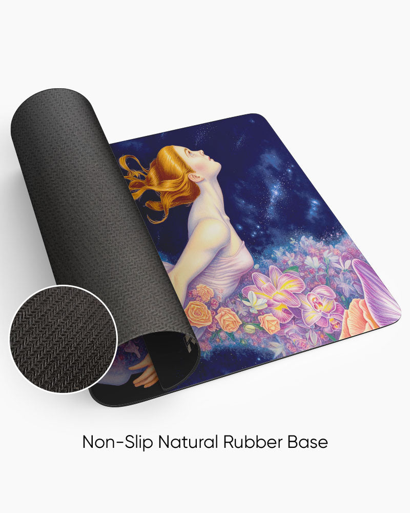 Flora Reverie Bloom Within the Cosmo Deskmat