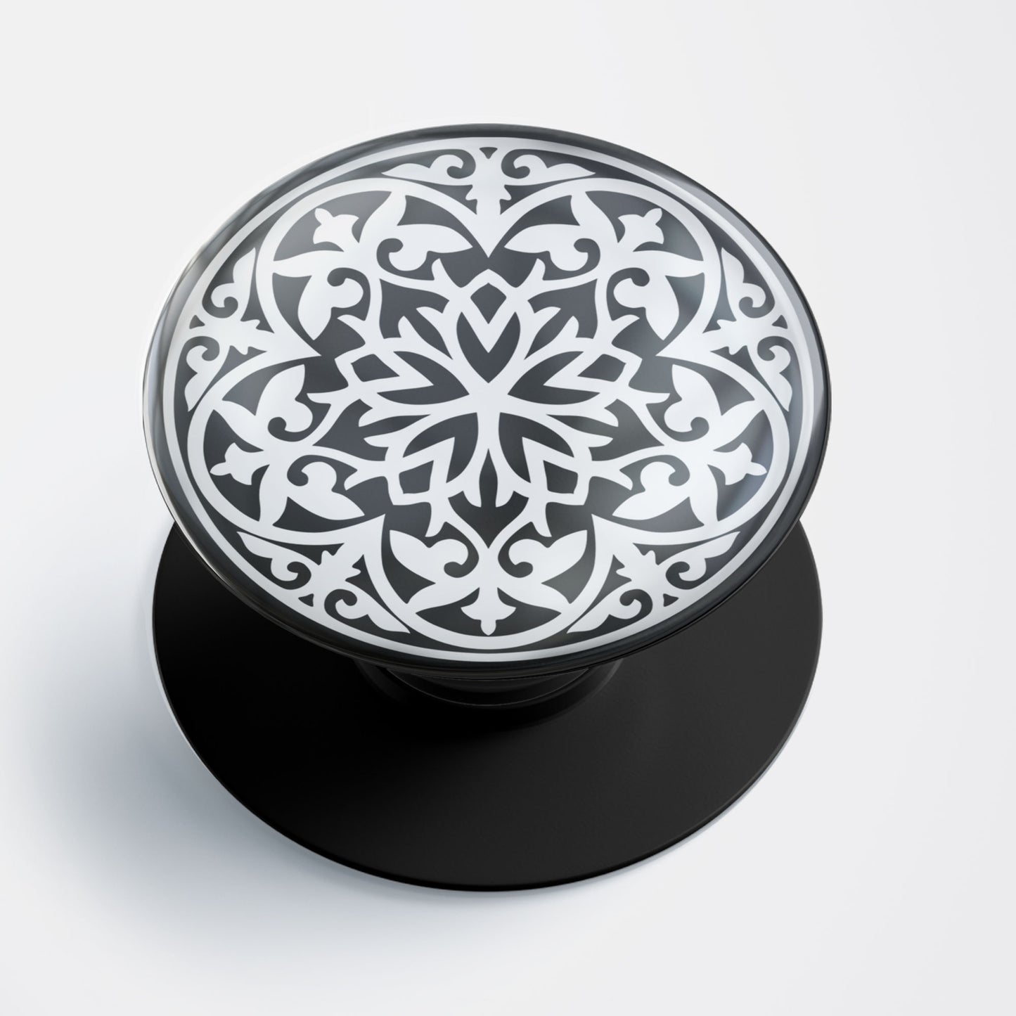 Floral Pattern Gloss Pop Holder