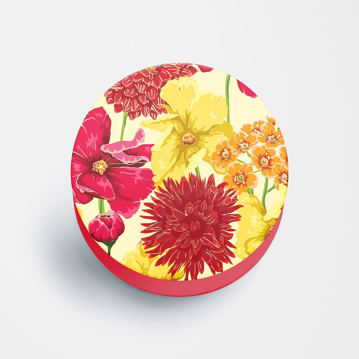 Flower Wreath Flat Pop Holder
