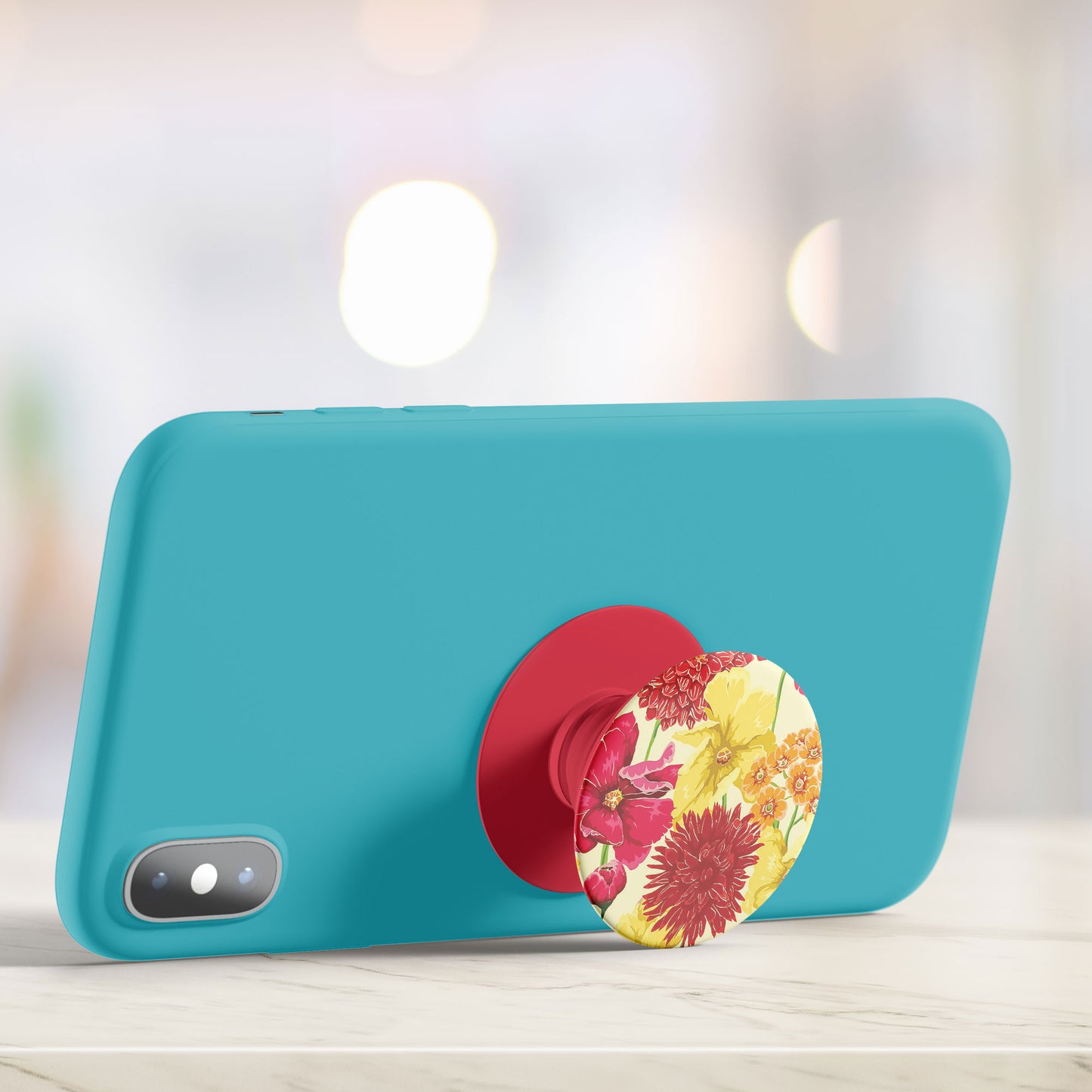 Flower Wreath Flat Pop Holder